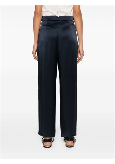 Blue amleto satin-finish trousers S Maxmara - women 'S MAXMARA | 2429136031600005